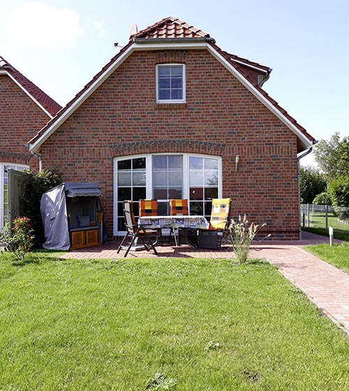 Ferienhaus Garten